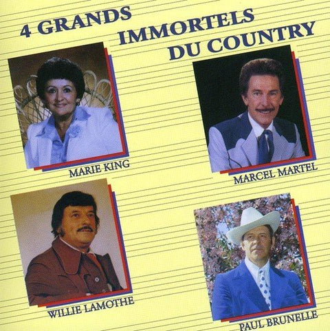 4 Grand Immortels – 4 Grands Immortels Du Country (CD, VF)