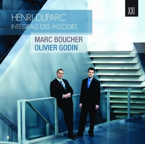 Marc Boucher & Olivier Godin – Integrale Des Melodies (CD, EN)