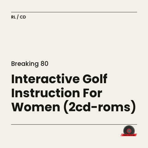Breaking 80 – Interactive Golf Instruction For Women (2cd-roms) (2-disc CD, EN)