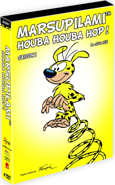 Marsupilami Houba Houba Hop! – Saison 1 (4-disc DVD, VF) — cover