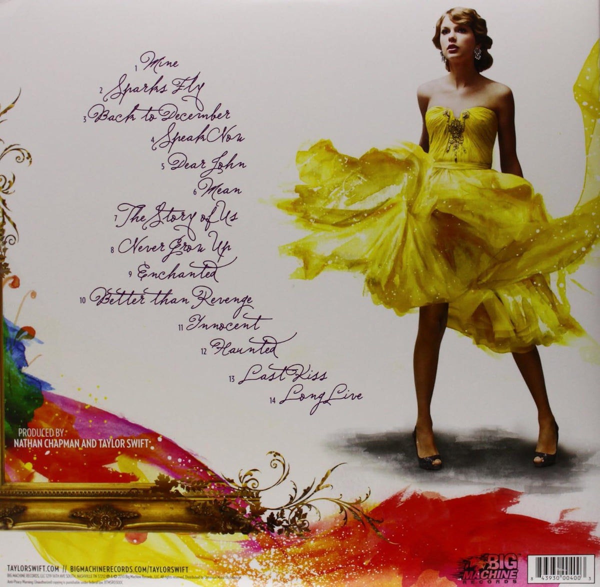 Taylor swift - Speak Now (2LP)