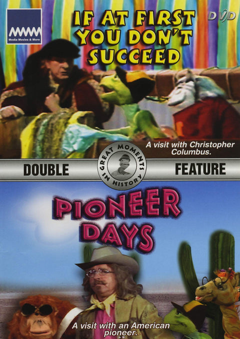 2 Movie Feature – If At First You Don't Succeed / Pioneer Days (DVD, EN) — cover