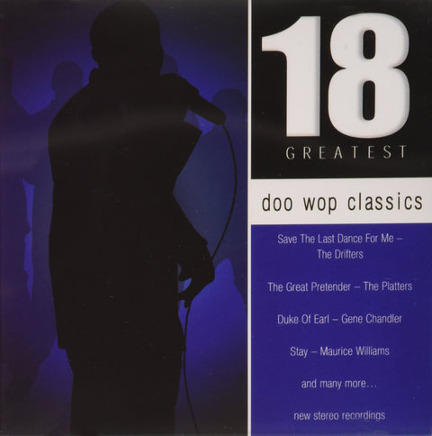 Doo Wop Classics – 18 Greatest Hits (Various Artists) (CD, EN) — cover