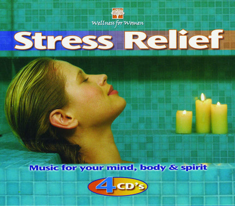 Wellness For Women – Stress Relief (4cd boxset) (4-disc CD, EN) — cover