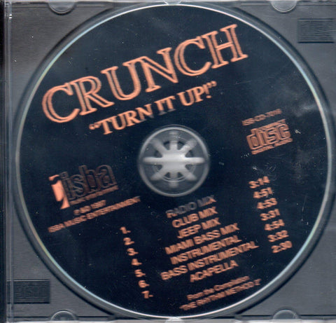 Crunch – Turn It Up (7 mixes) (CD, EN) — cover