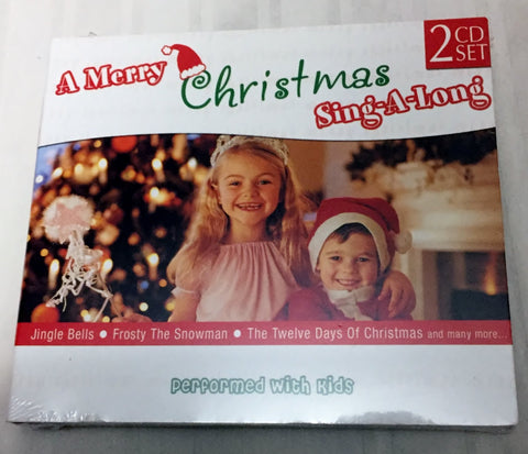 Merry Christmas Sing-A-Long – Performed With Kids (2-disc CD, EN) — cover
