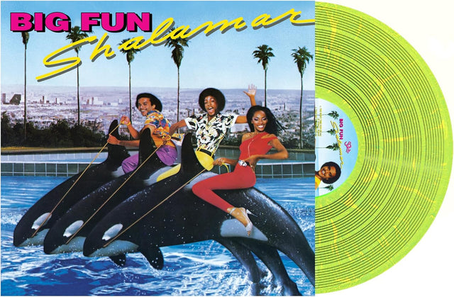 Shalamar - Big Fun (Yellow With Blue Swirl Vinyl)