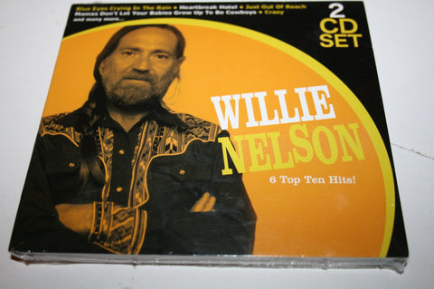 Willie Nelson – Top Ten Hits (2-disc CD, EN) — cover
