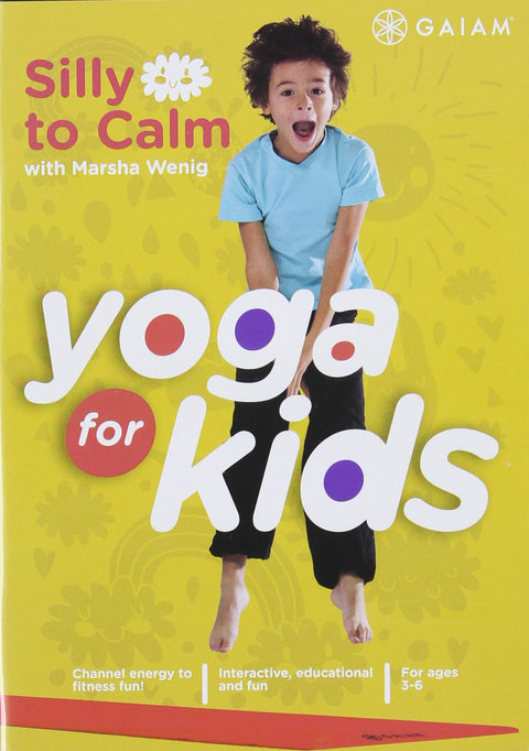 Yoga For Kids – Silly To Calm With Marsha Wenig (DVD, EN) — cover