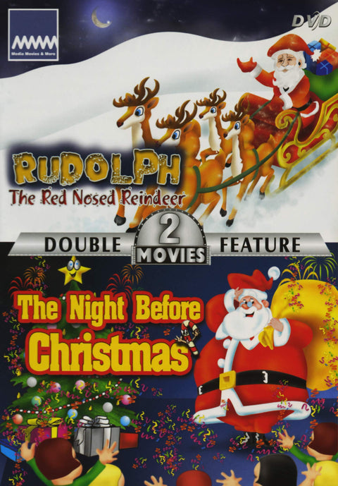Rodolph the Red Nosed Reindeer/night Before Xmas – Double Feature 2 Movies (DVD, EN) — cover