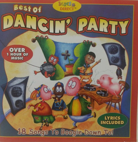 Dancing Party – 18 Songs To Boogie Down To! (CD, EN) — cover