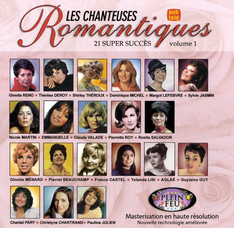 Chanteuses Romantique – 21 Succès Volume 1 (CD, VF)