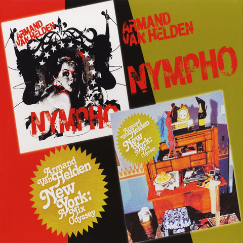 Armand Van Helden – Nympho / New York A Mix Odyssey (2-disc CD, EN) — cover