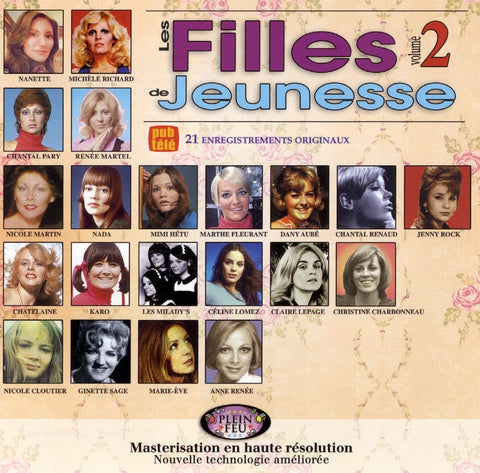 Les Filles de Jeunesse – 21 Super Succès Volume 2 (CD, VF)