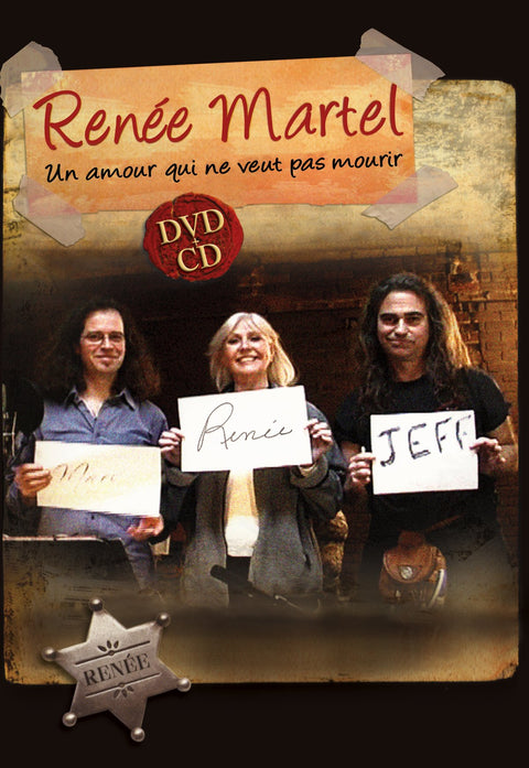 Renée Martel – Un Amour Qui Né Veut Pas Mourir (Deluxe cd/dvd) (2-disc CD + DVD, VF) — cover