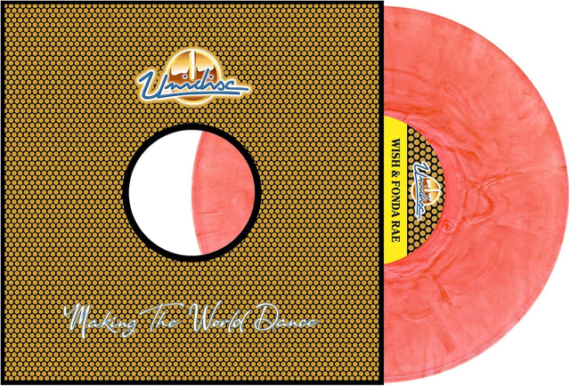 Wish & Fonda Rae - Touch Me All Night Long   (Fluorescent Salmon Vinyl)