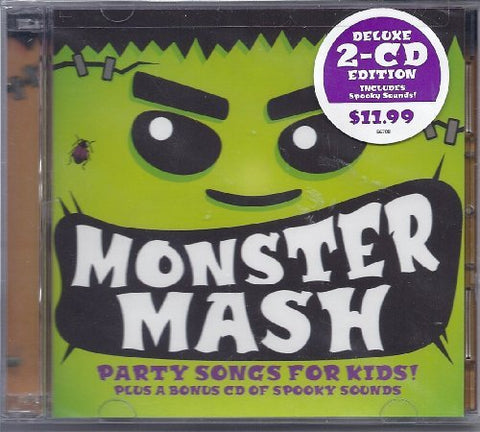 Monster Mash – Party Songs For Kids / Spooky Sounds (2-disc CD, EN)