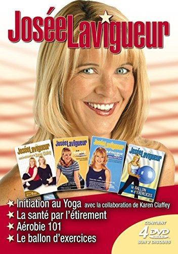 Josée Lavigueur – Yoga, L'etirement, Aerobie 101 Et Ballon d'Exercises (2-disc DVD, VF)