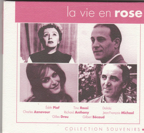 La Vie en Rose – Collection Souvenirs (Artistes Varies) (CD, VF) — cover