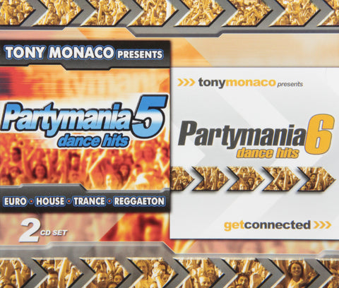 Partymania Dance Hits – Volume 5 & 6 (2-disc CD, EN) — cover
