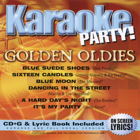 Karaoke Party – Golden Oldies (12 tracks) (CD, EN) — cover