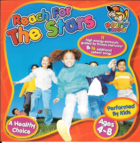 Reach For the Stars – 11 Workouts Guided By Fitness Instructor (CD, EN) — cover