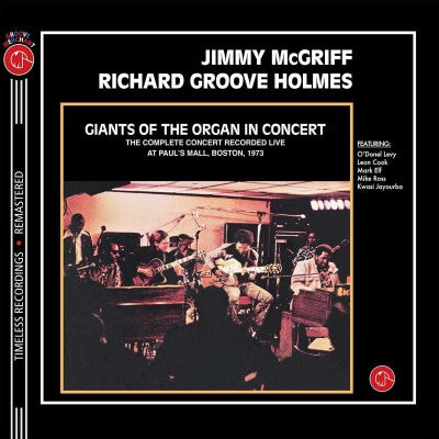 Jimmy McGriff & Richard Holmes - Giants of the Organ in Concert (Florescent Pink & Orange Vinyl)
