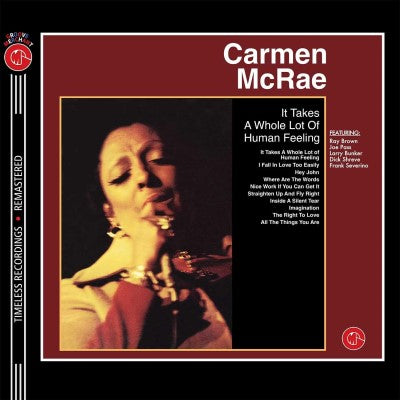 Carmen McRae - It Takes A Whole Lot Of Human (Yellow Vinyl)