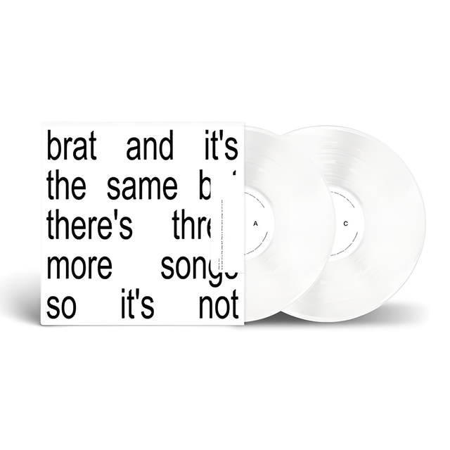 CHARLI XCX – Brat And It's The Same But There's Three More Songs So It's Not (White Vinyl)