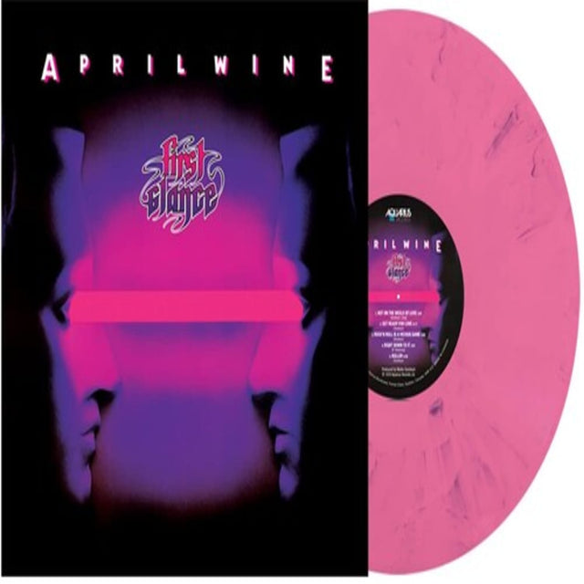 April Wine - First Glance (Pink With Purple Swirl Vinyl)