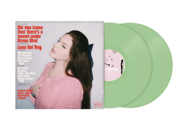 Lana Del Rey – Did You Know That There's a Tunnel Under Ocean Blvd (Indie Exclusive Light Green Vinyl 2LP)