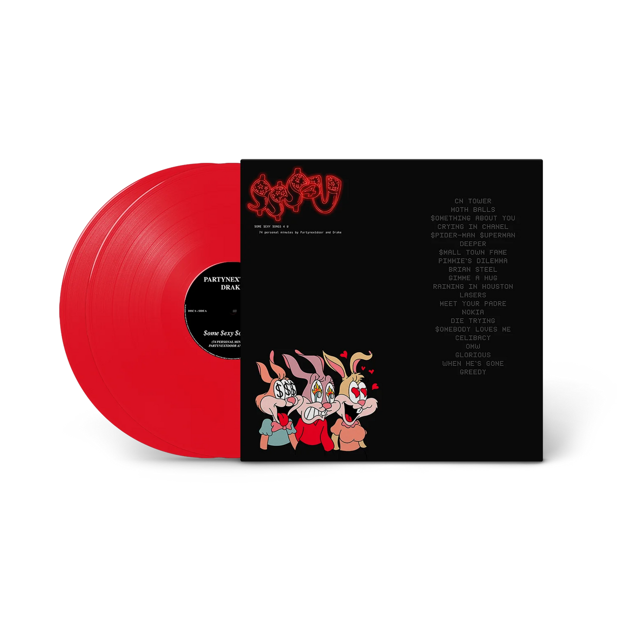 Drake & PARTYNEXTDOOR – $ome $exy $ongs 4 U (Opaque Red Vinyl)