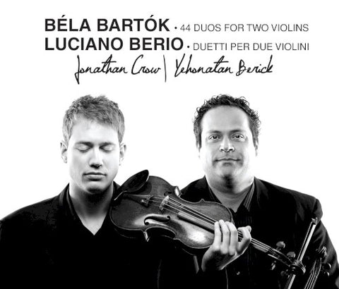 Jonathan Crow & Yeh Berick – 44 Duos For Two Violins (2-disc CD, EN)