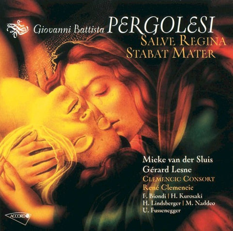 Giovanni Battista Pergolesi – Salve Regina-Stabat Mater (CD, EN)